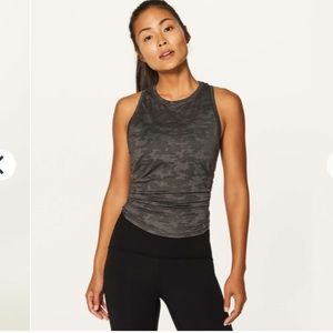 Lululemon High Neck Camo Mesh Top 6